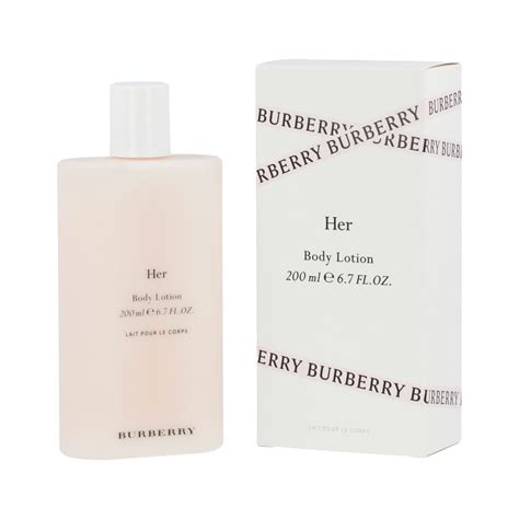 burberry her body lotion 200ml.